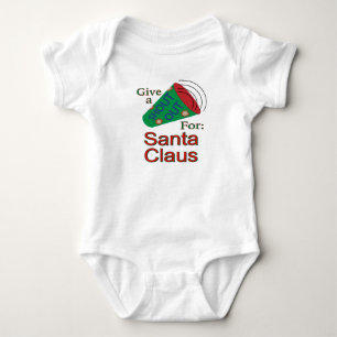 Shout Out for Santa Claus Baby Bodysuit