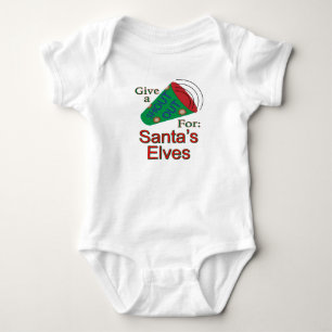 Shout Out for Santa's Elves Baby Bodysuit