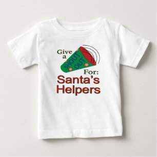 Shout Out for Santa's Helpers Baby T-Shirt