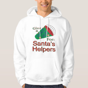 Shout Out for Santa's Helpers Hoodie