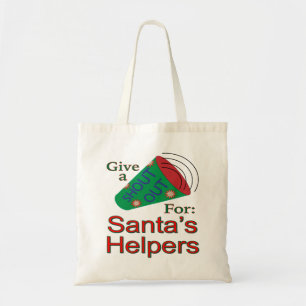 Shout Out for Santa's Helpers Tote Bag