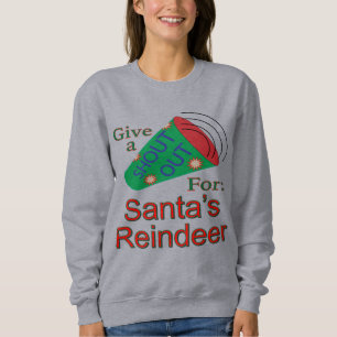 Shout Out for Santa's Reindeer Sweatshirt