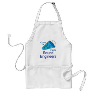 Shout Out for Sound Engineers Standard Apron