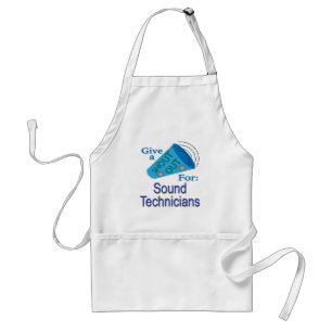 Shout Out for Sound Technicians Standard Apron