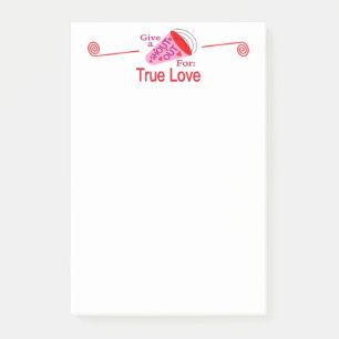 Shout Out for True Love Post-it Notes
