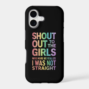Shout Out To The Girls Gay Pride Rainbow Flag LGBT