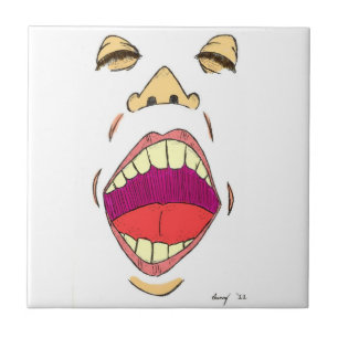 "Shout" Tile