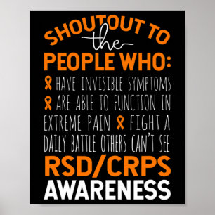 Shoutout To The People CRPS Awareness Poster