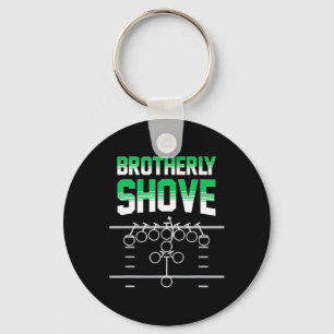 Shove Funny Football Fans Gift  Key Ring