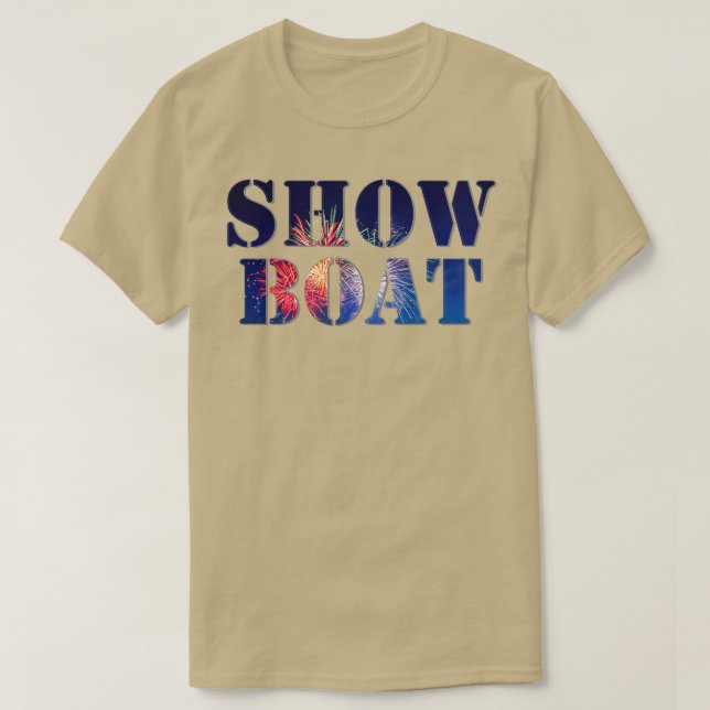 Show Boat T-Shirt (Design Front)