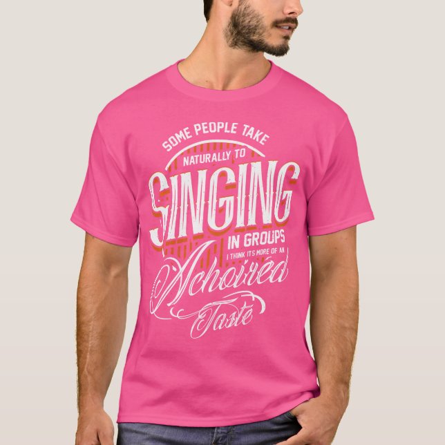 Show Choir Design For Opera Singer - Singing In Gr T-Shirt (Front)