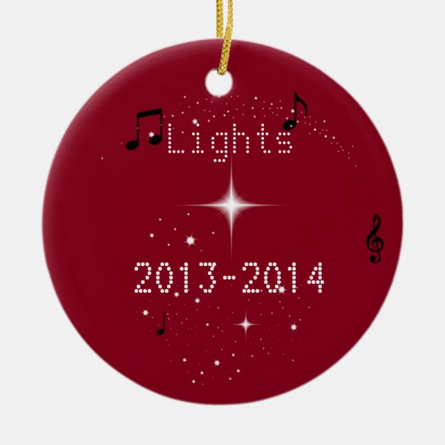 Show Choir Ornament (Front)