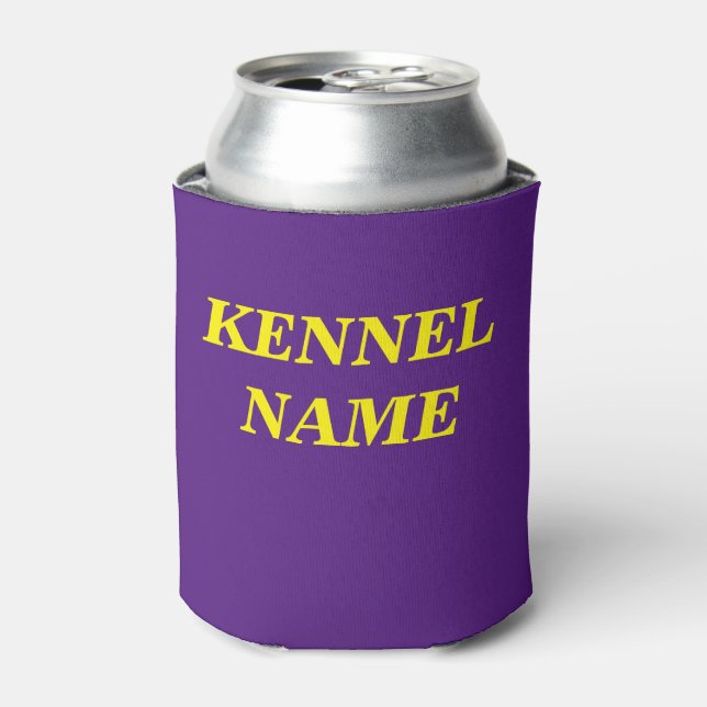 SHOW DOG PERSONALIZED COOLER (Can Front)