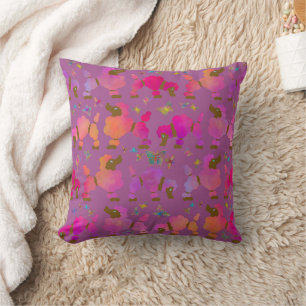 Show Dogs Groomed and Ready to Prance in Moonlight Cushion