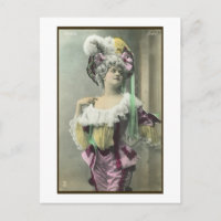 Show Girl Risque French Dancer