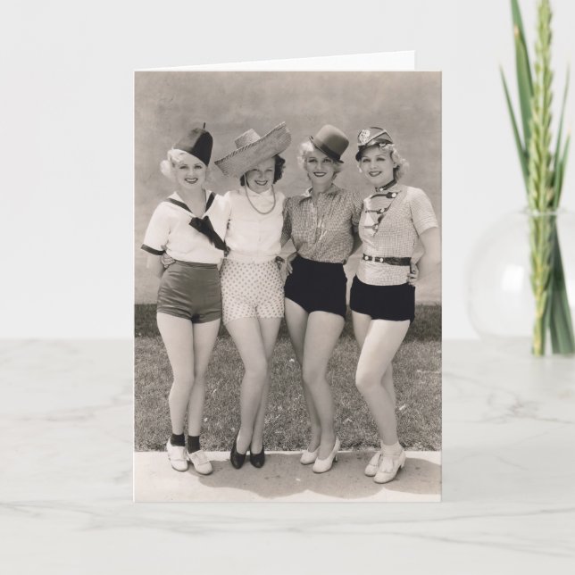Show Girls Greeting Card - 1706778.jpg (Front)