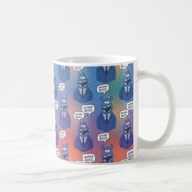 Show Gratitude: Creative Boss Day Patterns and Quo Coffee Mug (Right)
