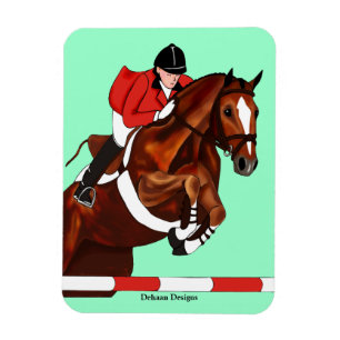Show Jumper Premium Magnet