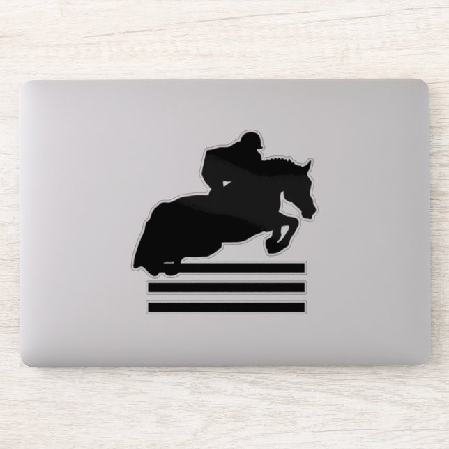 Show Jumper Silhouette for Horse Lovers (Computer)