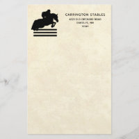 Show Jumper Silhouette for Horse Lovers