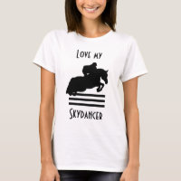 Show Jumper Silhouette for Horse Lovers