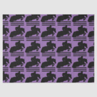 Show Jumper Silhouette for Horse Lovers