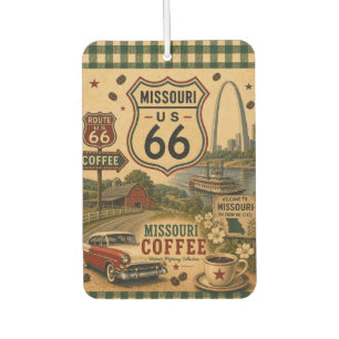 Show Me State Road Trip Memories Car Air Freshener