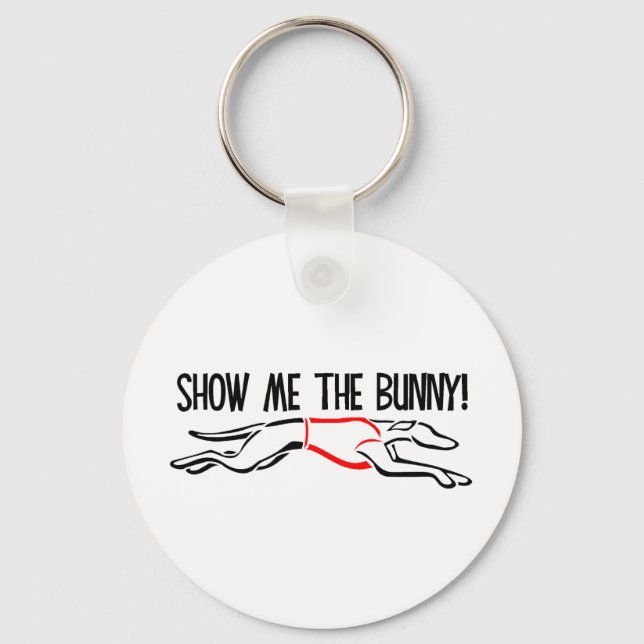 Show me the Bunny! Key Ring (Front)