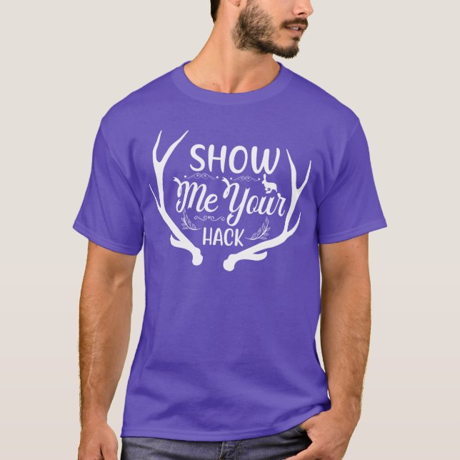 Show Me Your Hack boy T-Shirt (Front)