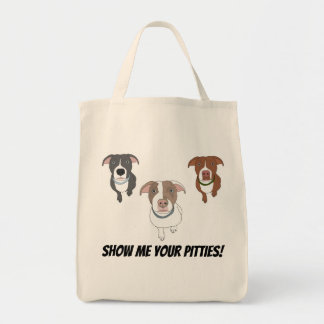 Show Me Your Pitties Tote (3 Dogs)