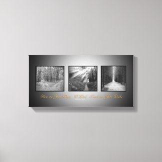 Show me your Ways; O Lord Teach me your Paths Canvas Print