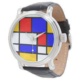 Show Mondrian style Watch