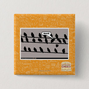 Show off! 15 cm square badge