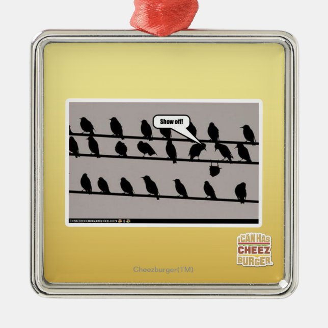 Show off! metal tree decoration (Front)