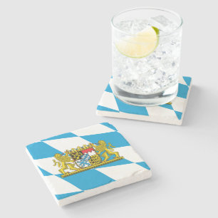 Show off your colors - Bayern/Bavaria Stone Coaster
