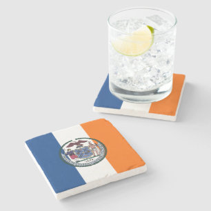 Show off your colors - New York Stone Coaster
