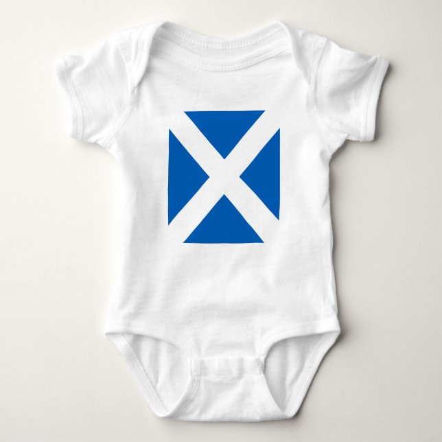 Show off your colors – Scotland Baby Bodysuit (Front)