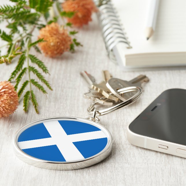 Show off your colors – Scotland Key Ring (Side)