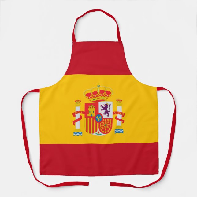Show off your colors - Spain Apron (Front)