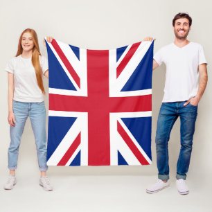 Show off your colors - United Kingdom Fleece Blanket