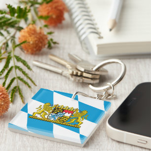 Show off your colours - Bayern/Bavaria Key Ring