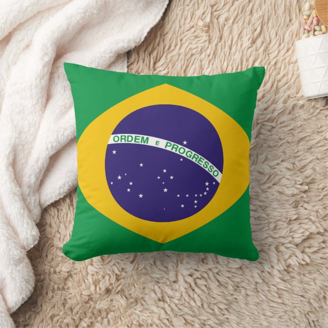 Show off your colours - Brazil Cushion (Blanket)