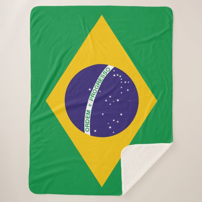Show off your colours - Brazil Sherpa Blanket (Front)