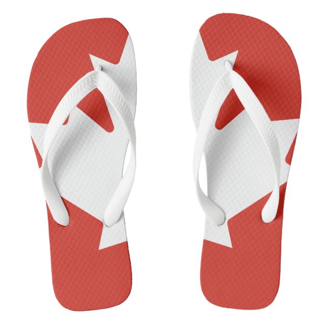 Show off your colours - Canada Jandals (Footbed)