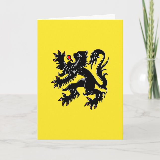Show off your colours - Flanders Card (Front)
