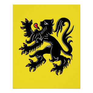 Show off your colours - Flanders Poster