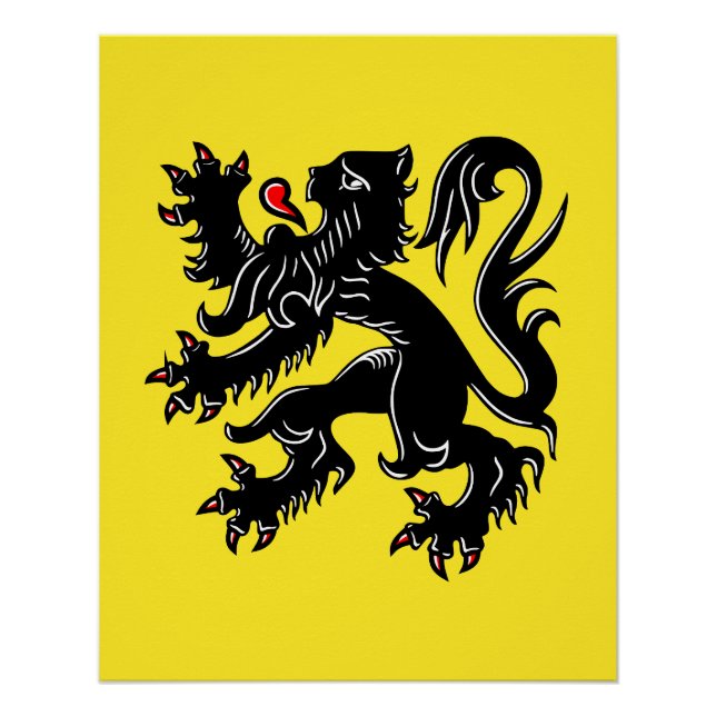 Show off your colours - Flanders Poster (Front)