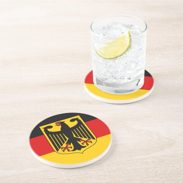 Show off your colours - Germany Coaster (Side)