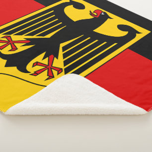 Show off your colours - Germany Sherpa Blanket