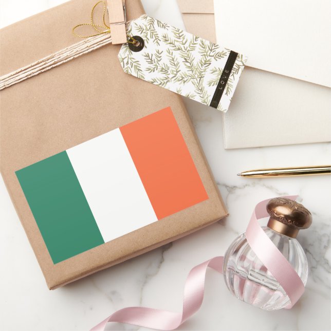 Show off your colours – Ireland Rectangular Sticker (Gifting)